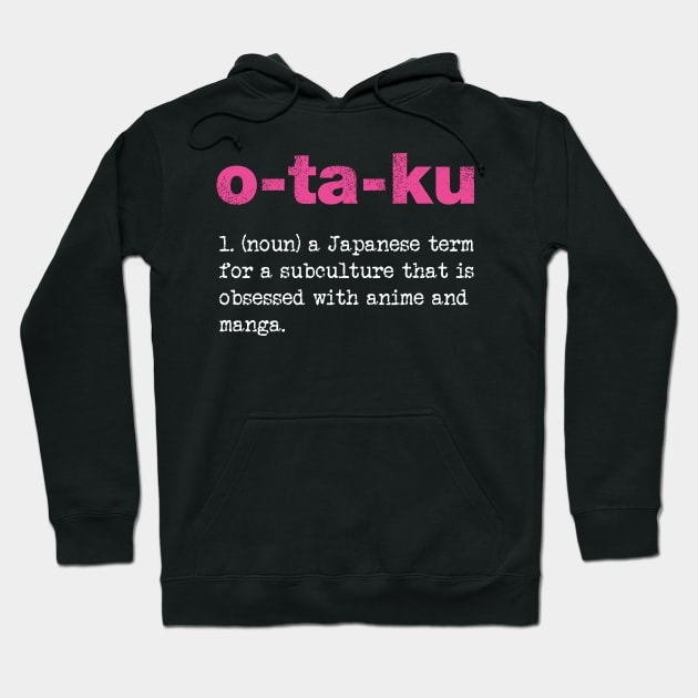 Manga Anime| Otaku Definition Hoodie by GigibeanCreations